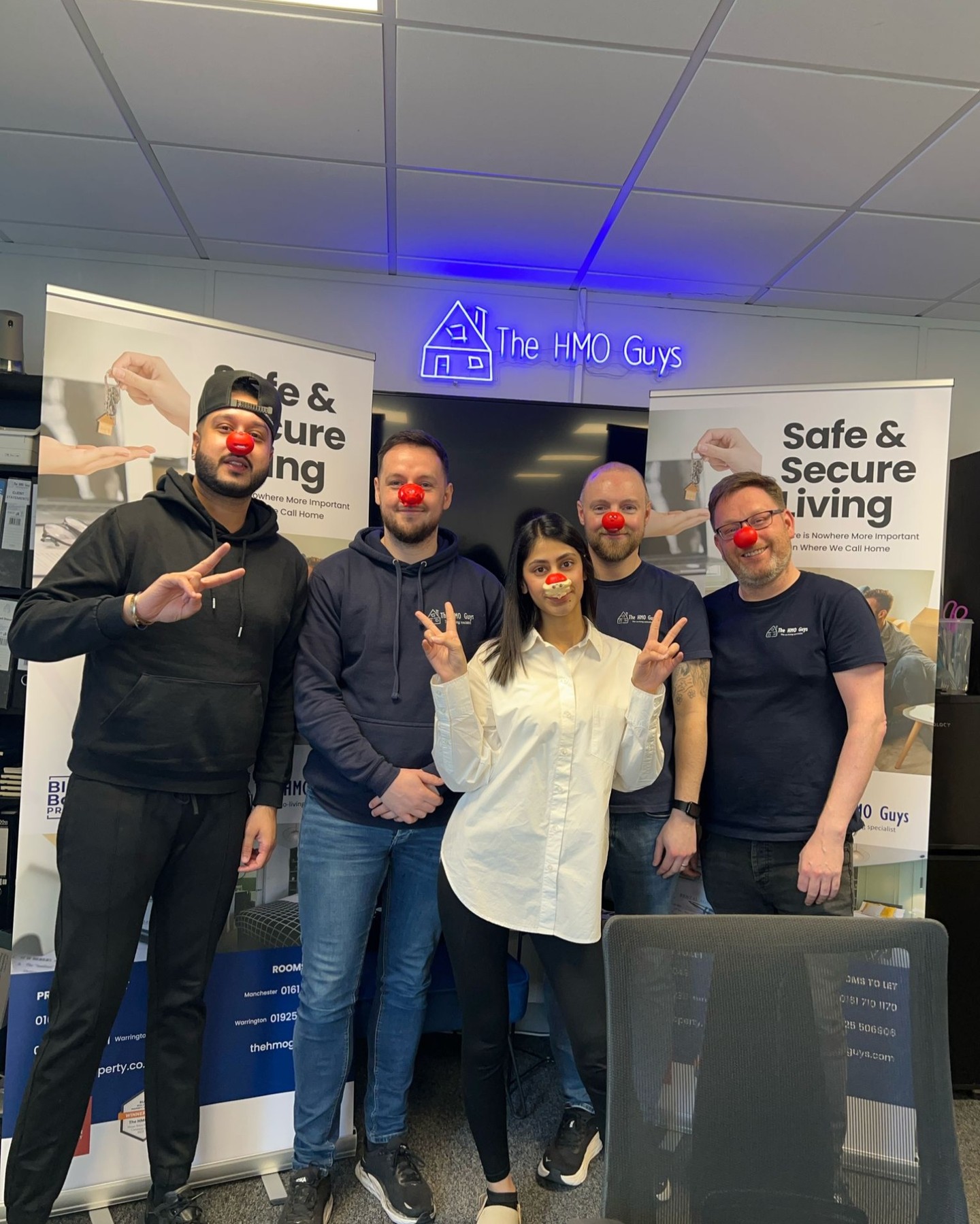 It's Red Nose Day here at The HMO Guys. The team are having fun while helping a great cause - we are proud to support red nose day 2025, raising money for those who need it the most.
A little help goes a long way, so lets all do our bit 💙