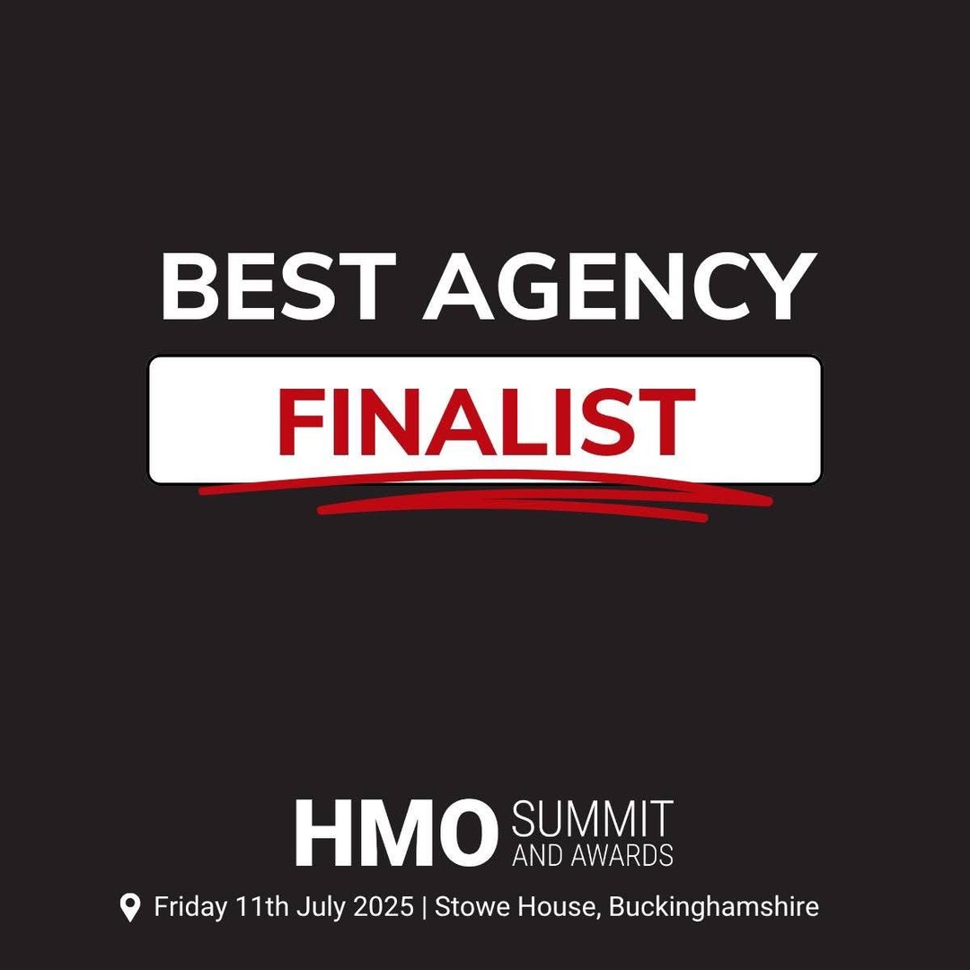 Proud to have made the finals for the 2025 HMO Awards, under the best Agency Category, thank you to our Team, Clients, and Tenants - for pushing us always to be bigger and better! :)