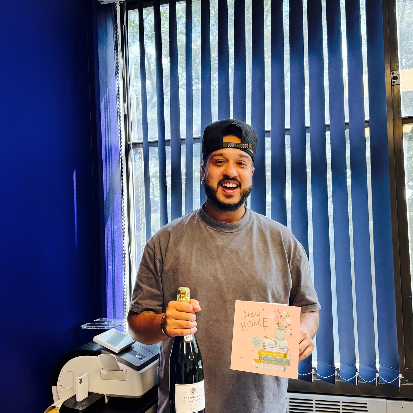 A BIG congratulations to Tony from our Property Management Team, who between fixing up HMO problems for our tenants, completed on his own home :) enjoy the move. ;))