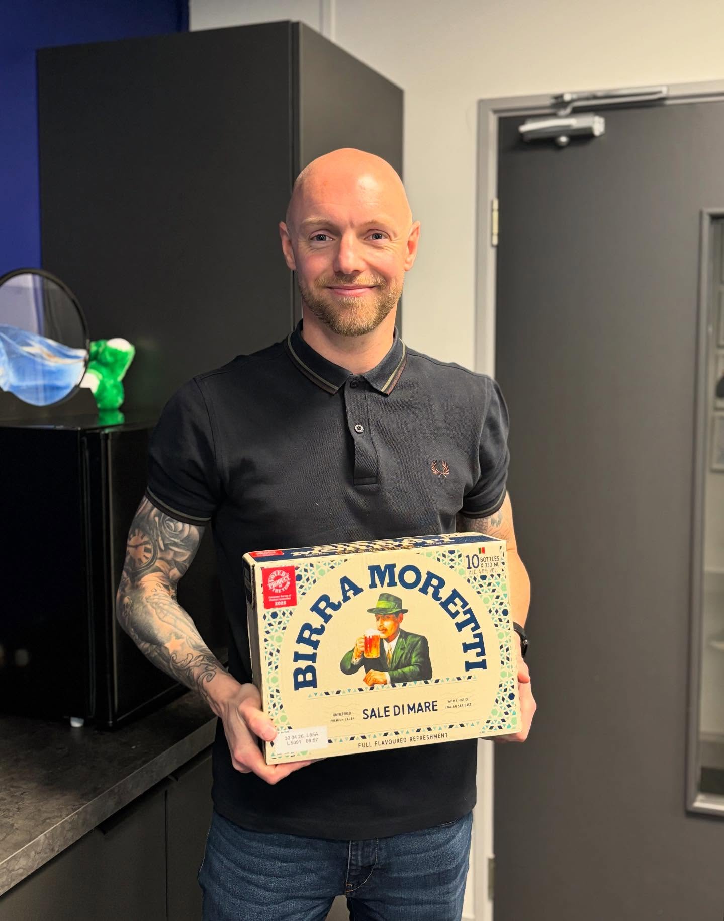 Happy 2 year work anniversary to our operations manager, Liam. Congratulations on your milestone!