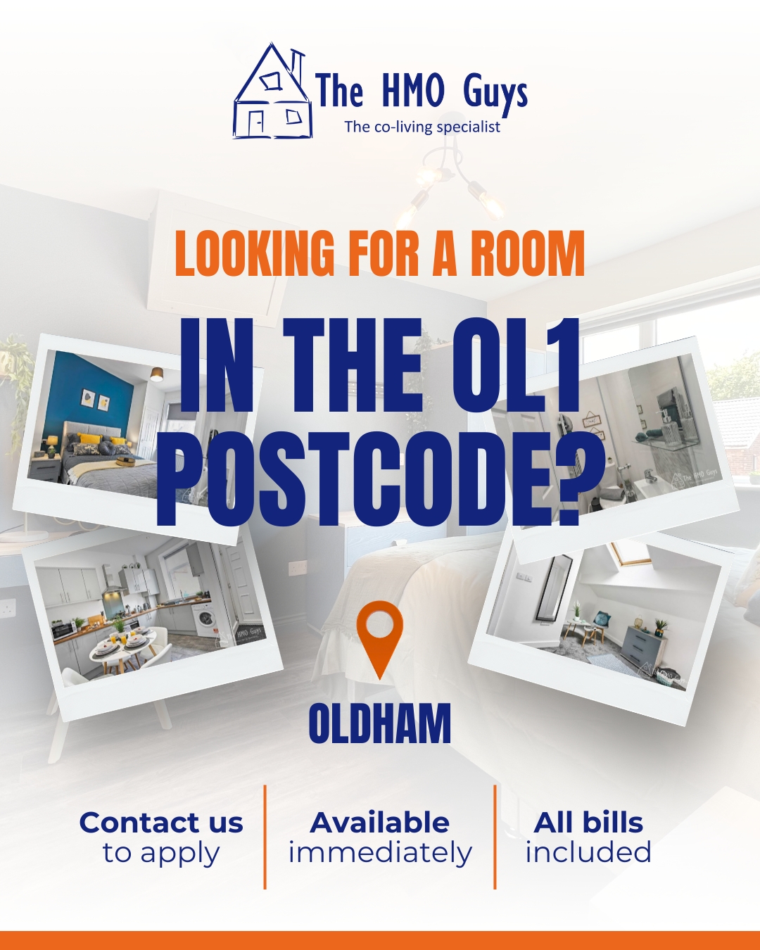 Are you looking for a room in Oldham? A space you can call home in a beautifully finished, interior-designed house share in a well-connected part of the town? 

Every room is en-suite, everything is new, and it's ready to move into now. Find out more...

https://www.spareroom.co.uk/flatshare/greater_manchester/oldham/17666729?utm_source=copy_link&utm_medium=social_share&utm_campaign=advert_share

#oldham #hmo #propertytorent